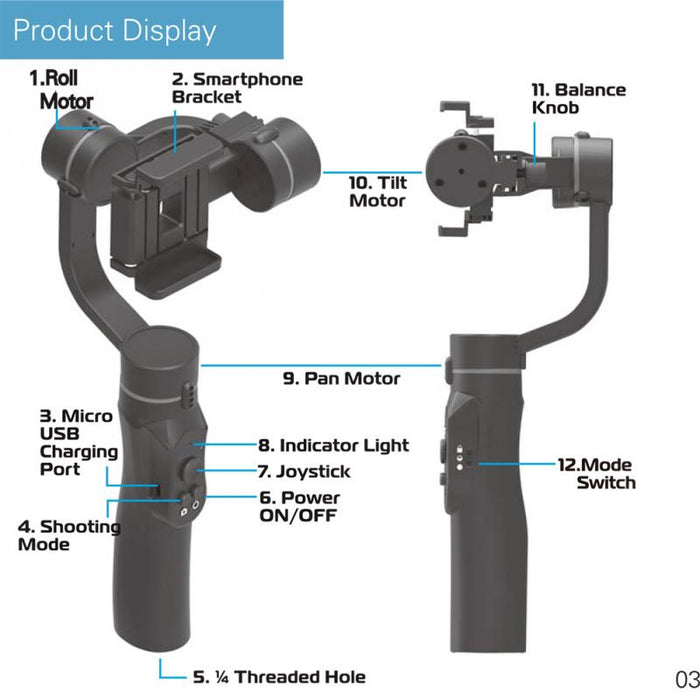 Handheld Stabilizer - Nazri'sStore